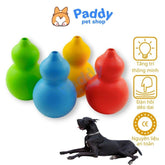 Đồ Chơi Cho Chó Hồ Lô Cao Su Tpet Có Ống Chứa Snack - Paddy Pet Shop